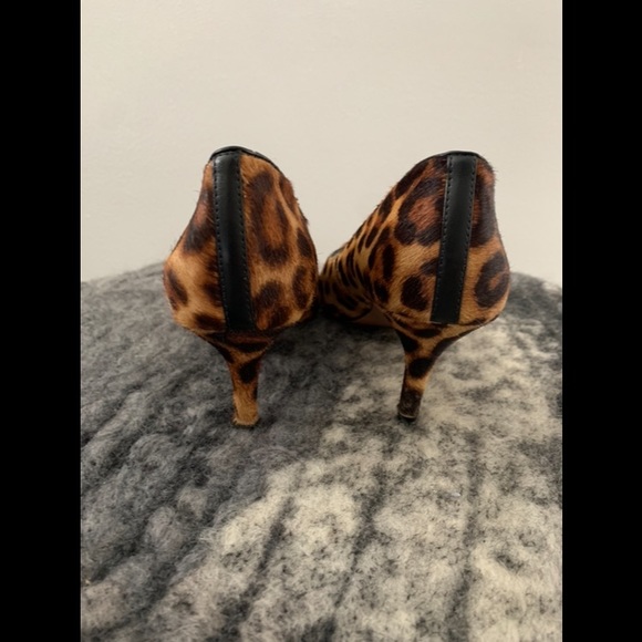 Nine West Cheetah Print Tatiana Pointy Toe Heels - Picture 8 of 9